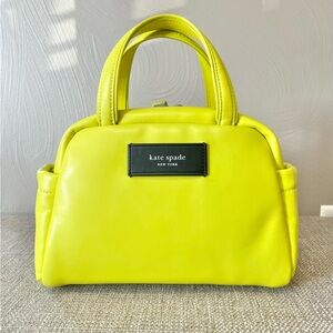 Kate Spade Puffed Leather Satchel/Crossbody